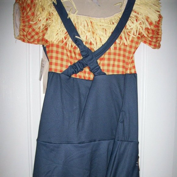 NWT Woman’s Cornfield Scarecrow Cutie Costume Sz. Small (4-6) - Picture 3 of 5